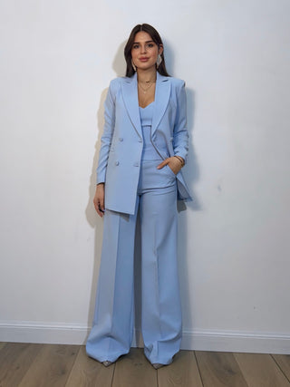 Pantalone aliza palazzo azzurro