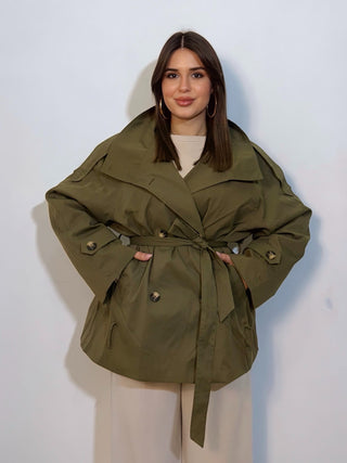Trench ambra verde