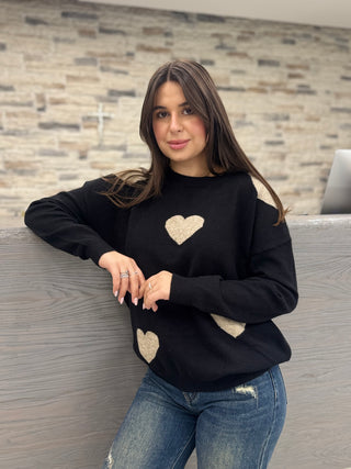 Maglione cuore