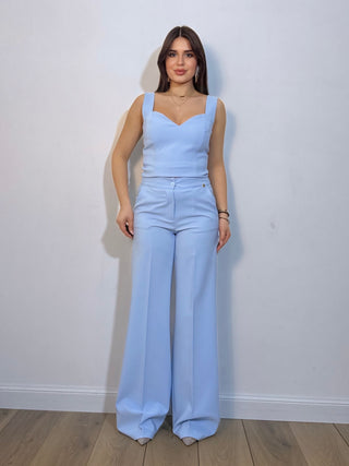 Pantalone aliza palazzo azzurro