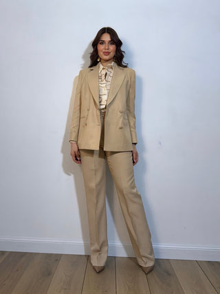Tailleur Willow sabbia