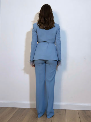 Tailleur Nina azzurro