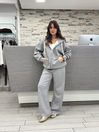 Tuta urban grigio