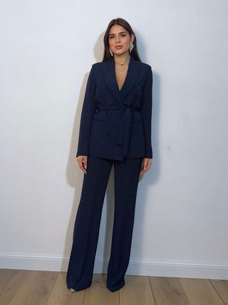 Tailleur erminia blu