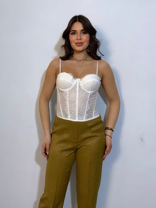 Corsetto Kiara bianco
