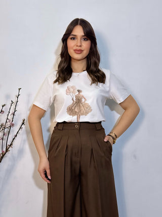 T-shirt ballerina