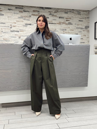 Pantalone vitto verde