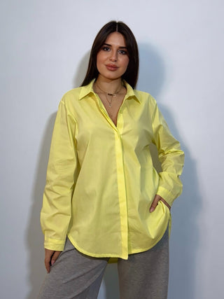 Camicia Ambra gialla