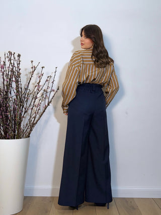 Pantalone pence Emma blu