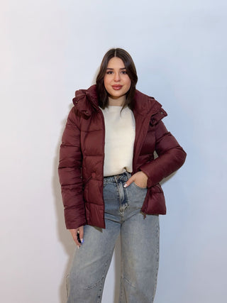 Giubbotto Oria Bordeaux