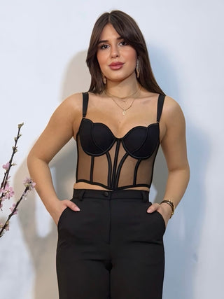 Corsetto sara nero