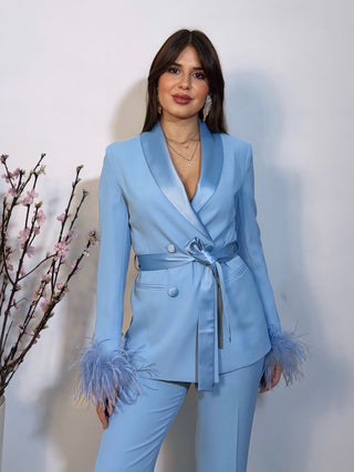 Tailleur bellissima azzurro