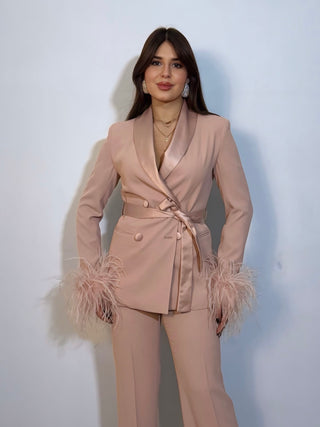 Tailleur Bellissima rosa