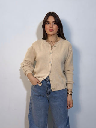 Cardigan Pina beige