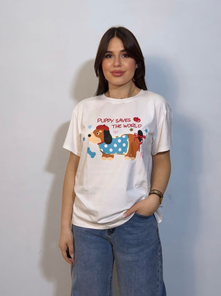 T-shirt puppy hero