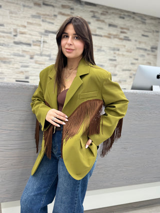 Giacca ginni verde