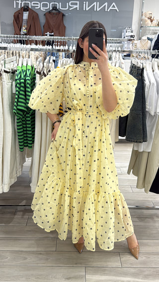 Abito pois giallo