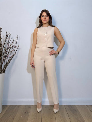 Pantalone april sigaretta panna