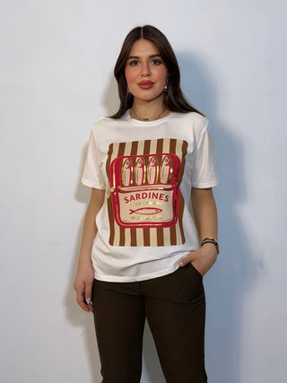 T-shirt sardine pop