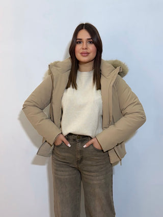 Giubbotto Anika Beige