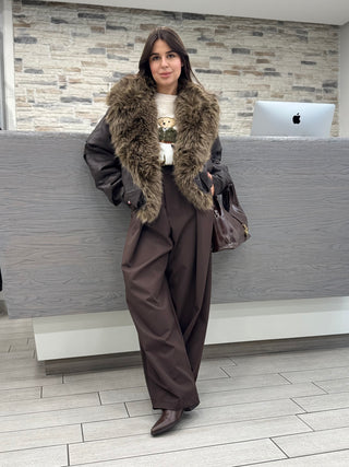 Pantalone vitto moro
