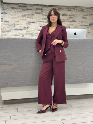 Tailleur classy vino