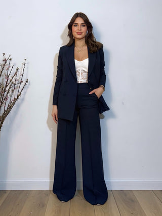 Pantalone aliza palazzo blu