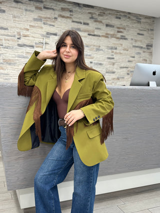 Giacca ginni verde