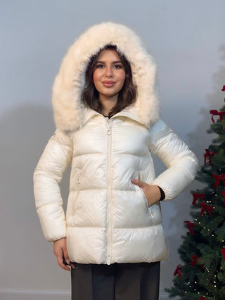 Giubbotto Alice Panna