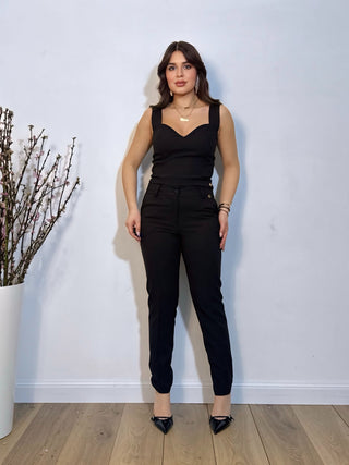Pantalone aliza sigaretta nero