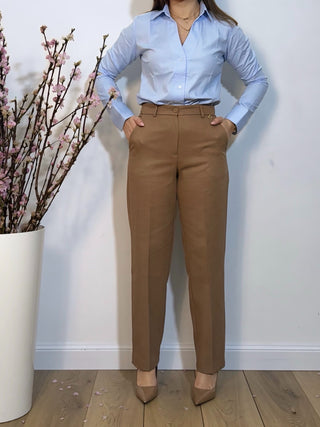 Pantalone Elisabetta sigaretta mocha