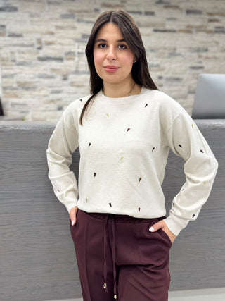Maglione cuore