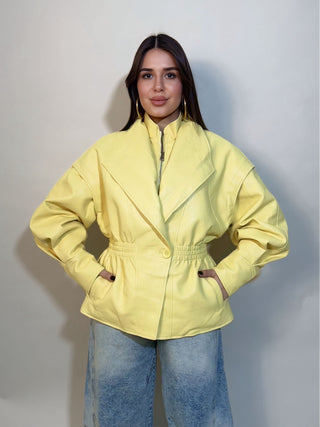 Giacca cleo gialla