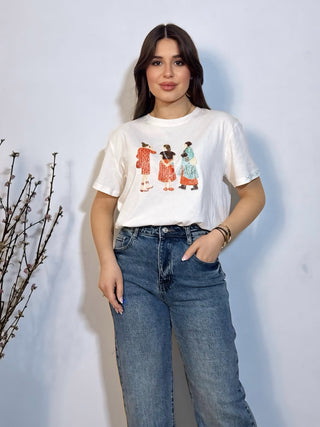 T-shirt celeste