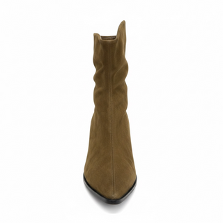 Stivale Siena scamosciato cammello