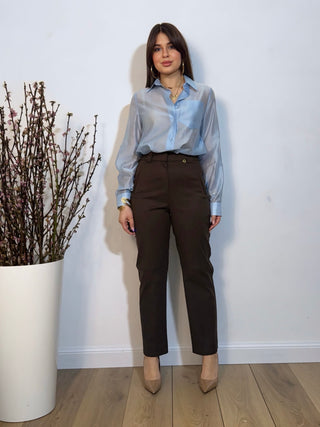 Pantalone sigaretta vale moro