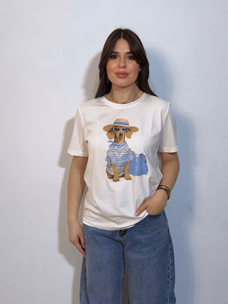 T-shirt Dachshund Chic