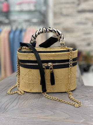 Borsa vanity nero