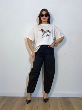 Pantalone soft Line nero